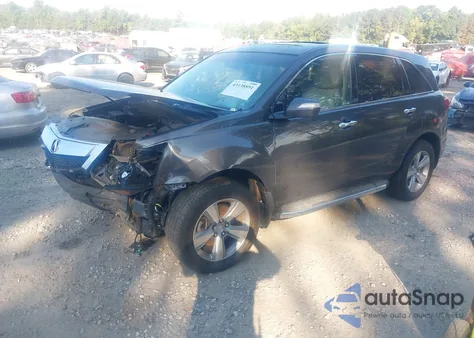 2012 Acura Mdx Technology Package z USA, uszkodzony, nr VIN 2HNYD2H3XCH533629